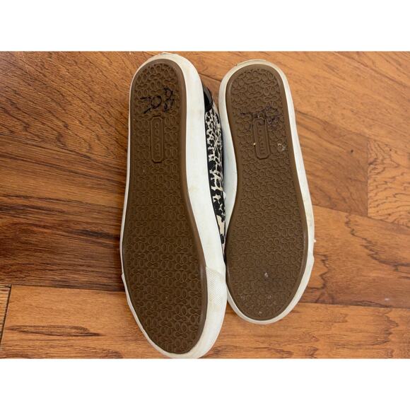 B18 Coach Barrett Cheetah Sneakers Womens 8.5 Y2K Streetwear Animal Print Urban - Picture 8 of 9